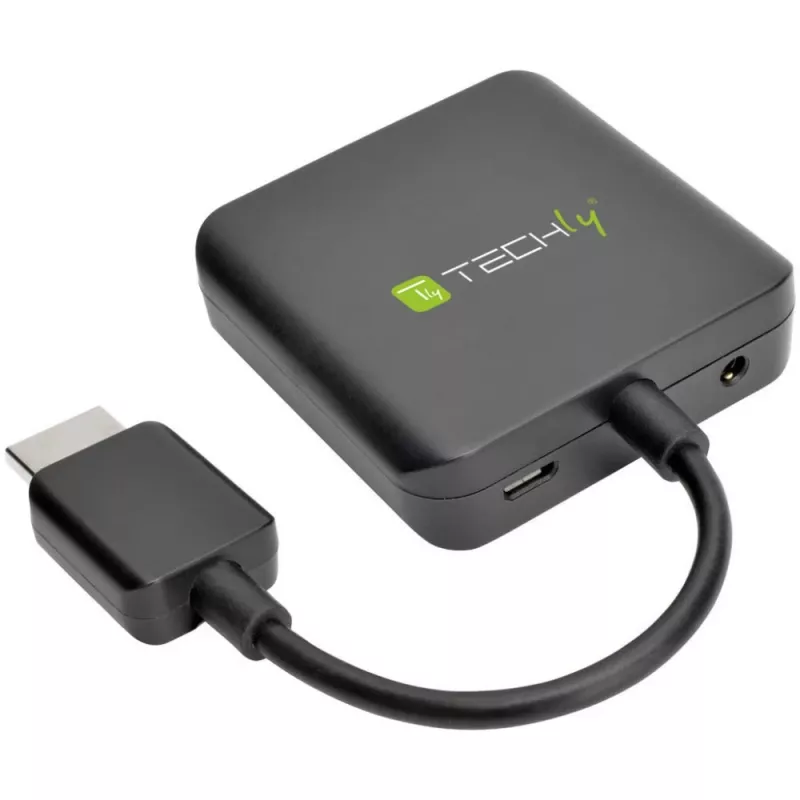 Techly IDATA-HDMI-VGA8 HDMI audio ir vaizdo adapteris
