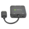 Techly IDATA-HDMI-VGA8 HDMI audio ir vaizdo adapteris