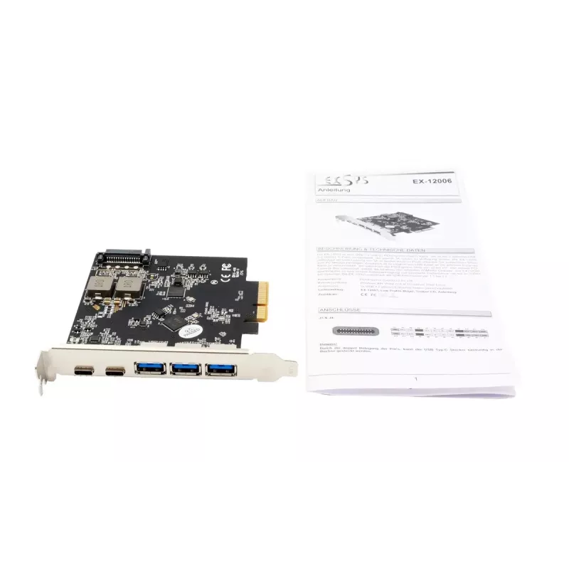 Išplėtimo kortelė EXSYS EX-12006 Vidinė USB 3.2 Gen 2