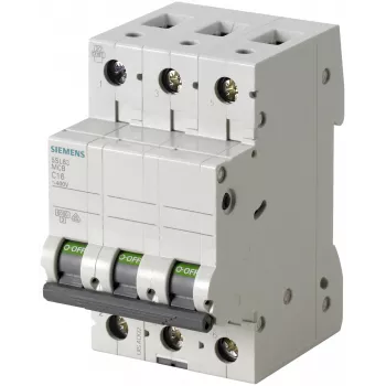 Siemens 5SL6332-6 automatinis jungiklis Miniatiūrinis jungiklis B tipas 3