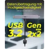 ICY BOX USB Type-C galinis skydelis su vidine USB Type-E jungtimi