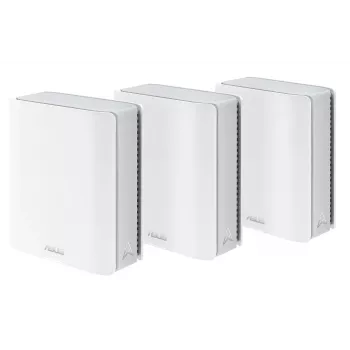 ASUS ZenWiFi BT8 triju dažnių juostų (2,4 GHz / 5 GHz / 6 GHz) Wi-Fi 7 (802.11be) tinklo sistema, balta, 3 vidiniai moduliai