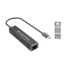 Conceptronic ABBY14B 2.5G Ethernet USB 3.2 Gen 1 adapteris su USB šakotuvu, 2.5GbE, USB-A x 2, USB-C x 2