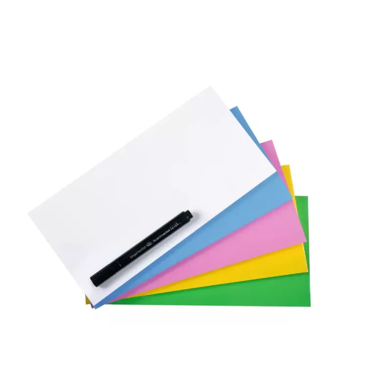 Legamaster Magic-Chart lipnūs lapeliai 10x20cm įvairių spalvų 250 lapų