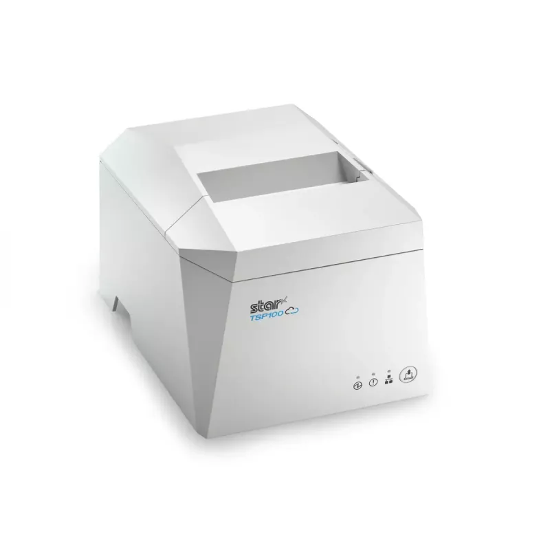 Terminis kvitų spausdintuvas Star Micronics TSP143IV UE WT 80mm laidinis ir belaidis