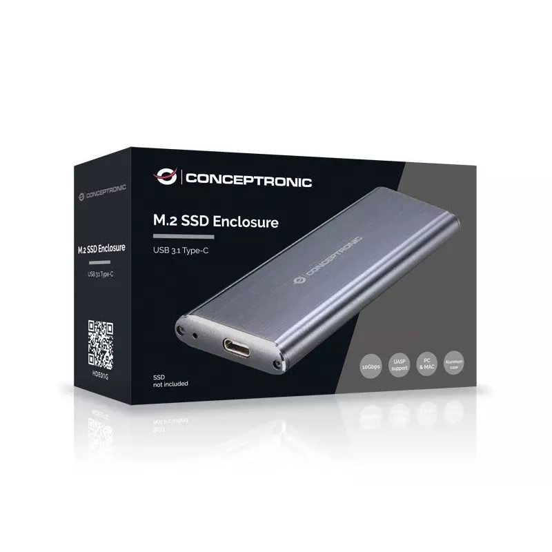 Conceptronic M.2 SSD korpusas USB 3.1 Type-C