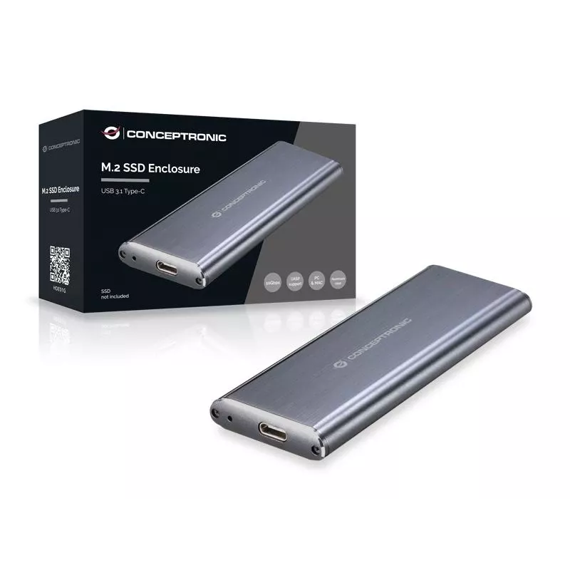 Conceptronic M.2 SSD korpusas USB 3.1 Type-C