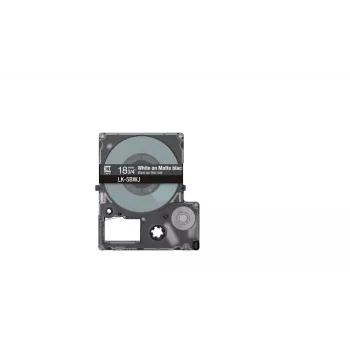 Epson LK-5BWJ juoda balta etikečių juosta šiluminiam perkėlimui 1,8 cm