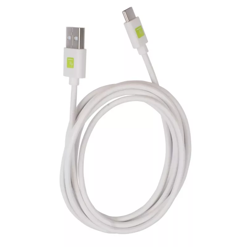 Techly ICOC MUSB20-CMAM20TW USB laidas USB 2.0 2 m USB A USB C Baltas