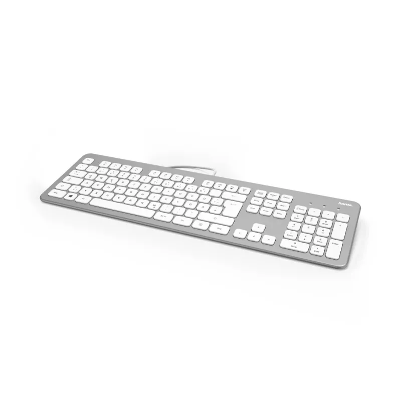 Hama KC-700 klaviatūra, USB, QWERTZ vokiška, juoda (00182651)