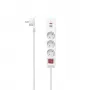 Hama 00223185 ilginimo laidas 1,4 m 3 AC lizdai Baltas