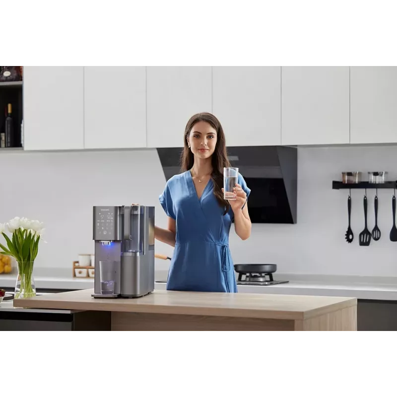 Philips ADD6921DG/10 vandens dozatorius su filtravimo sistema 3,6 L pilka
