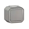 Legrand 069720L mygtukinis jungiklis, pilkas, Plexo