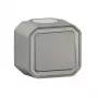 Legrand 069720L mygtukinis jungiklis, pilkas, Plexo