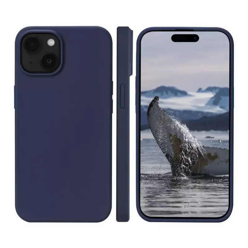 Dėklas dbramante1928 Greenland iPhone 15 Pacific Blue Monochromatic