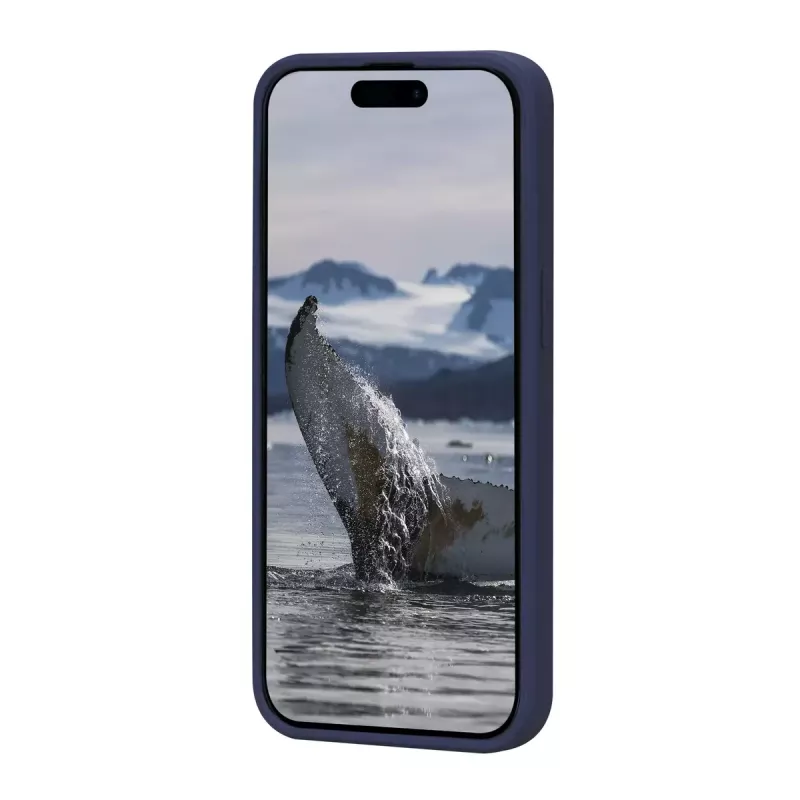 Dėklas dbramante1928 Greenland iPhone 15 Pacific Blue Monochromatic