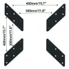 Techly Universalus adapteris VESA 200x200 iki 400x400 juodas ICA-LCD G11A