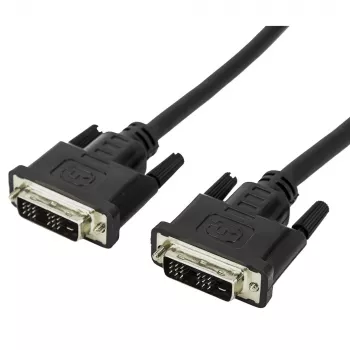 Techly DVI-D laidas monitoriui, 1,8 m, vyriškas/vyriškas, Single Link (ICOC DVI-8000)