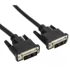 Techly DVI-D laidas monitoriui, 1,8 m, vyriškas/vyriškas, Single Link (ICOC DVI-8000)