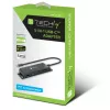 Techly IADAP-USBC-935 belaidė stotelė / USB šakotuvas, USB 3.2 Gen 1 (3.1 Gen 1) Type-C, juoda