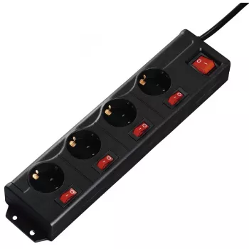 Hama 137257 ilginimo laidas 1,4 m 4 AC lizdai Vidaus baltas