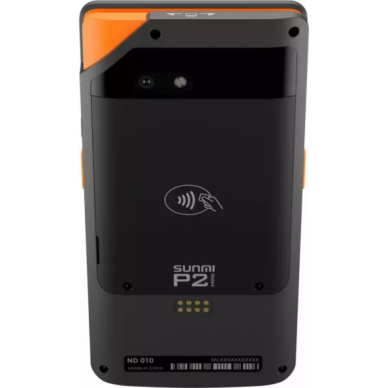 Mobilus POS terminalas SUNMI P2 Mini, 2 GB RAM, 16 GB atminties, 5 MP kamera