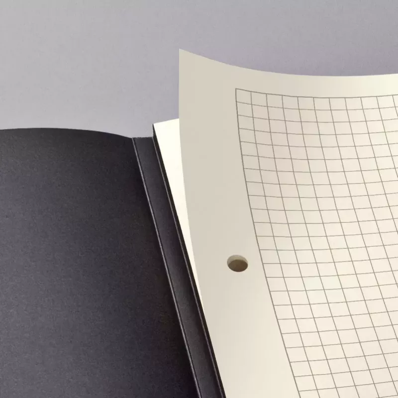Užrašų bloknotas Sigel CONCEPTUM A5 120 lapų juodas