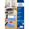 Avery C32015-10 popierius vizitinėms kortelėms, 80 vnt., 260 g/m², matinis, abipusis spausdinimas