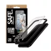 Apsauginis stiklas PanzerGlass SAFE iPhone 17 Ultra‑Wide Fit su juodu rėmeliu