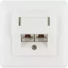 Schwaiger TDU2628532 RJ-45 lizdo kištukinis lizdas baltas