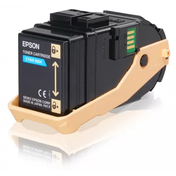 Epson Tonerio kasetė Cyan 7,5 tūkst. puslapių, 7500 puslapių, Cian, 1 vnt.