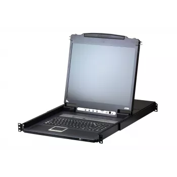 KVM jungiklis ATEN CL5708IM, stelažinis montavimas, juoda spalva, USB/PS/2, VGA