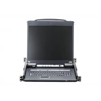 KVM jungiklis ATEN CL5708IM, stelažinis montavimas, juoda spalva, USB/PS/2, VGA