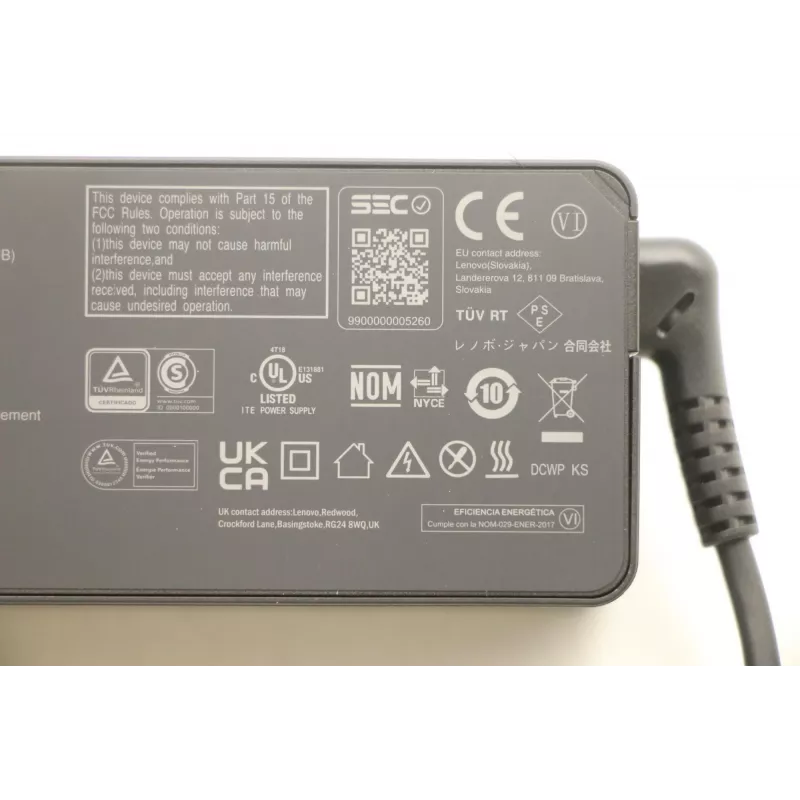 AC adapteris 65W USB Type-C Lenovo 5A10W86303, USB-C PD maitinimo blokas 65 W