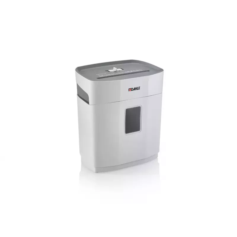 Popieriaus smulkintuvas Dahle PaperSAFE 100, kryžminis pjovimas, 70 dB, 22 cm, pilkai balta