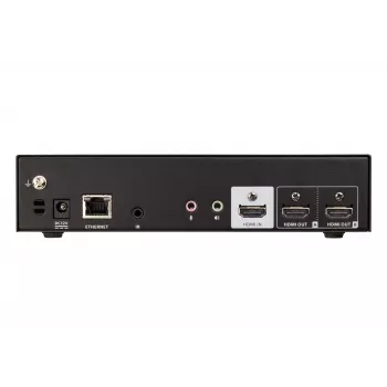 ATEN Seamless Presentation Switch su Quad V, HDMI, USB Type-A, metalinis, juodas, 60 Hz, 15 m