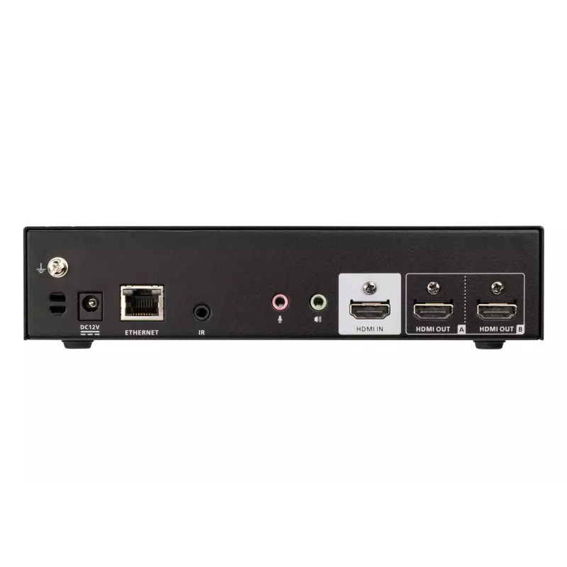 ATEN Seamless Presentation Switch su Quad V, HDMI, USB Type-A, metalinis, juodas, 60 Hz, 15 m