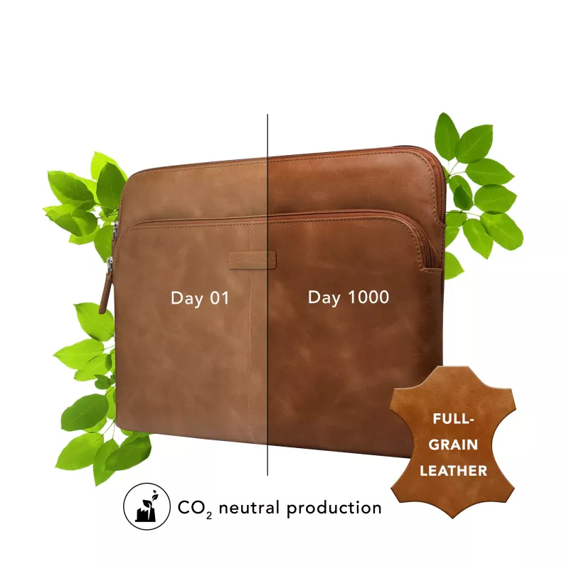 dbramante1928 Skagen Pro+ odinis dėklas MacBook Pro (2020)/Air (2020) 13 col. - Tan
