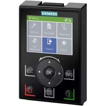 Siemens 6SL3255-0AA00-4JA2 liečiamas valdymo skydelis SINAMICS G