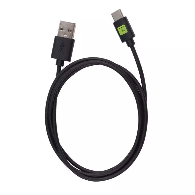 Techly ICOC MUSB31-CMAM10T USB kabelis USB 3.2 Gen 1 (3.1 Gen 1) 1 m USB A USB C Juodas