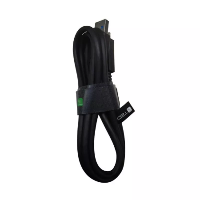 Techly ICOC MUSB31-CMAM10T USB kabelis USB 3.2 Gen 1 (3.1 Gen 1) 1 m USB A USB C Juodas