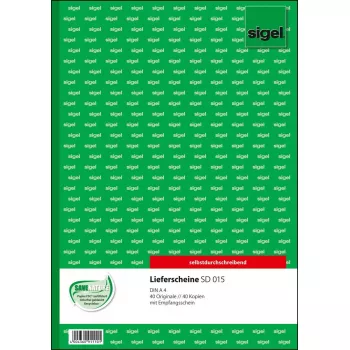 Verslo forma Sigel SD015 A4 balta geltona 80 lapų
