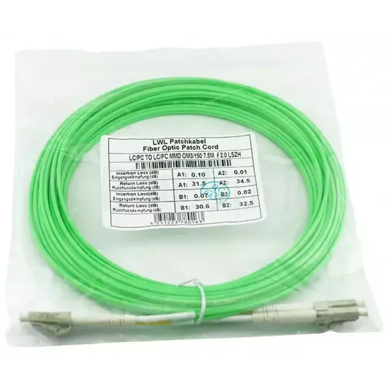 BlueOptics SFP3131GU1MK InfiniBand šviesolaidinis kabelis 1 m LC žalias