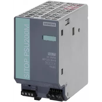 Siemens 6EP1333-3BA10 maitinimo adapteris / keitiklis, vidaus, įvairiaspalvis