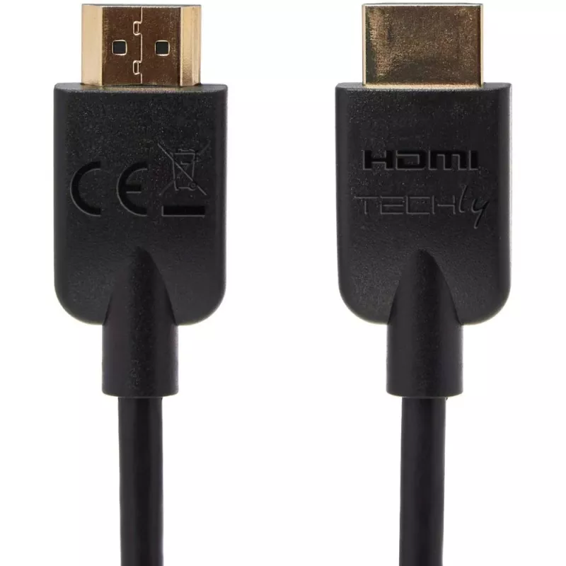 Techly ICOC HDMI2-4-010T HDMI laidas 1 m HDMI A tipo (standartinis) Juodas