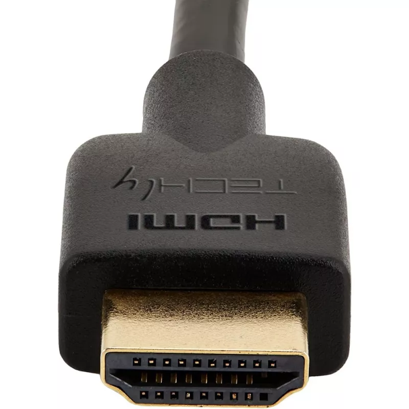 Techly ICOC HDMI2-4-010T HDMI laidas 1 m HDMI A tipo (standartinis) Juodas