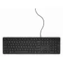 DELL laidinė klaviatūra KB216 – ispaniškas (QWERTY) išdėstymas – juoda