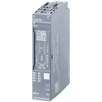 Siemens 6ES7131-6BF00-0CA0 maitinimo adapteris/inverteris, vidaus, įvairiaspalvis
