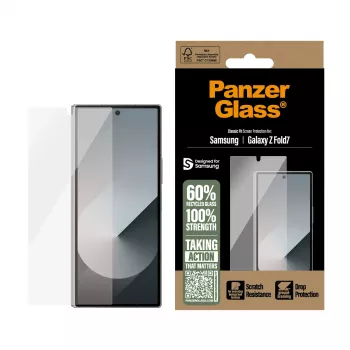 Apsauginis stiklas PanzerGlass Samsung Galaxy Z Fold7 — itin platus