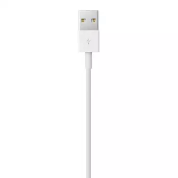 Apple MQUE2ZM Lightning–USB A laidas 1m Baltas